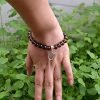 Pulsera Cuarzo humo Árbol de la Vida - Imagen 2
