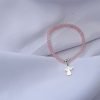 Pulsera Cuarzo Rosa dije ángel - Imagen 2