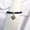 Pulsera Sodalita dije infinito - Imagen 2