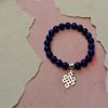 Pulsera Lapislázuli dije infinito - Imagen 3