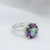 Anillo Topacio Mistico Redondo - Imagen 3
