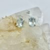 Aretes Aguamarina Ovalados