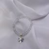 Pulsera Cuarzo Transparente dije Libélula - Imagen 5