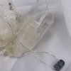 Cadena con piedra Obsidiana Copo de Nieve