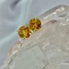 Aretes Citrino Redondos