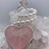 Anillo Cuarzo Rosa Rectangular - Imagen 2
