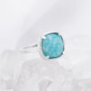 Anillo Amazonita Cuadrado