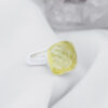 Anillo Cuarzo Limón Pomerato