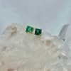 Anillo doble Esmeralda en Oro Amarillo 18k - Imagen 2