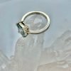 Anillo Aguamarina Rectangular - Imagen 2