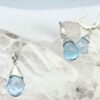 Dije Topacio Azul Gota Grande - Imagen 2