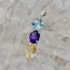Dije 3 piedras fijo colección llénate de color #2
