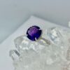 Anillo Amatista redondo mediano