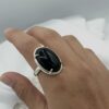 Anillo Ónix Ovalado Grande - Imagen 2